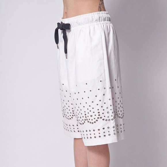 Alexander Wang Oversized Low Waisted Board Shorts - Picture 2 of 4